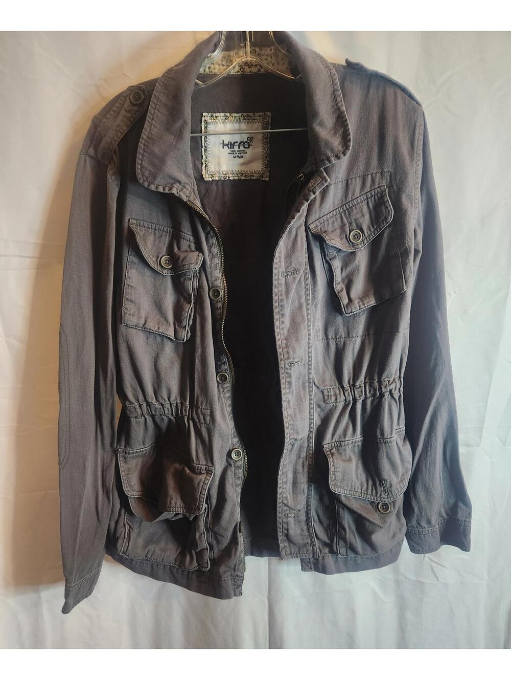 Y2k Kirra Grey Jacket. Women's Size Large. Excellent condition
